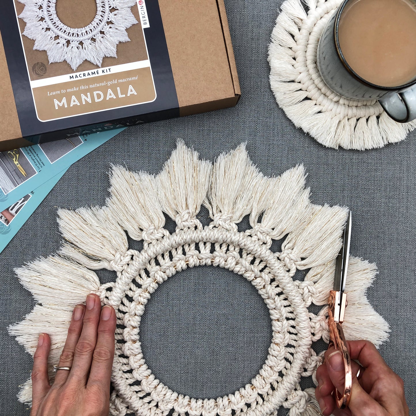 Bergin & Bath Macrame Mandala