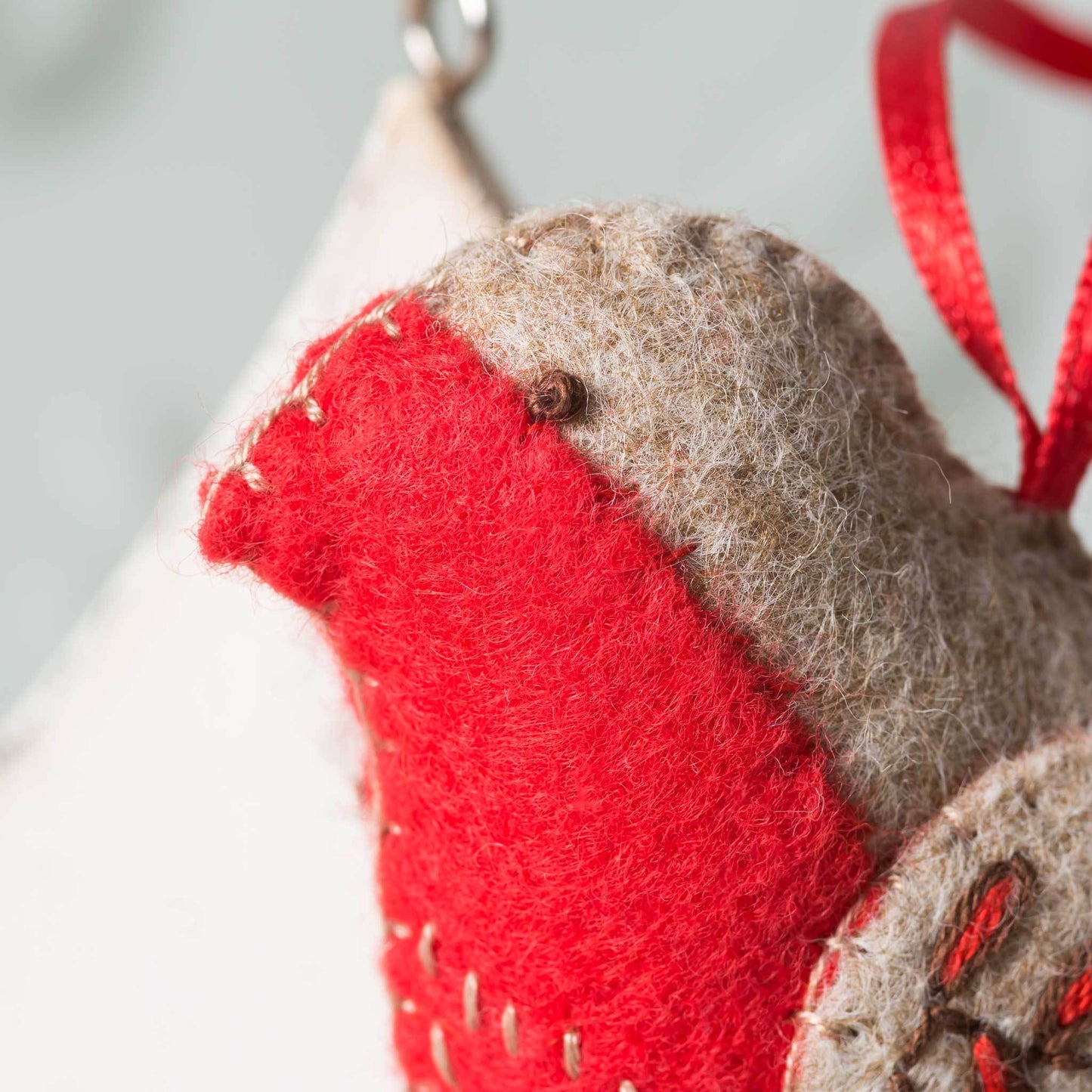 NEW! Embroider a Corinne Lapierre Robin ornament