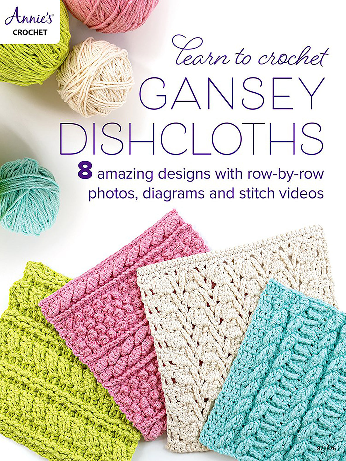Learn to Crochet: Gansey Dishcloths