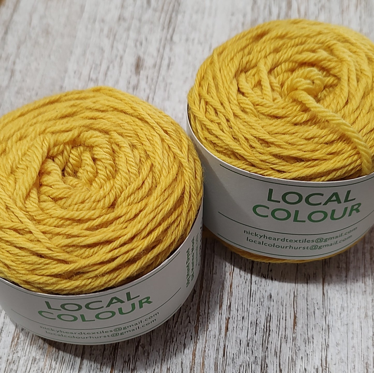 Local Colour plant dyed wool