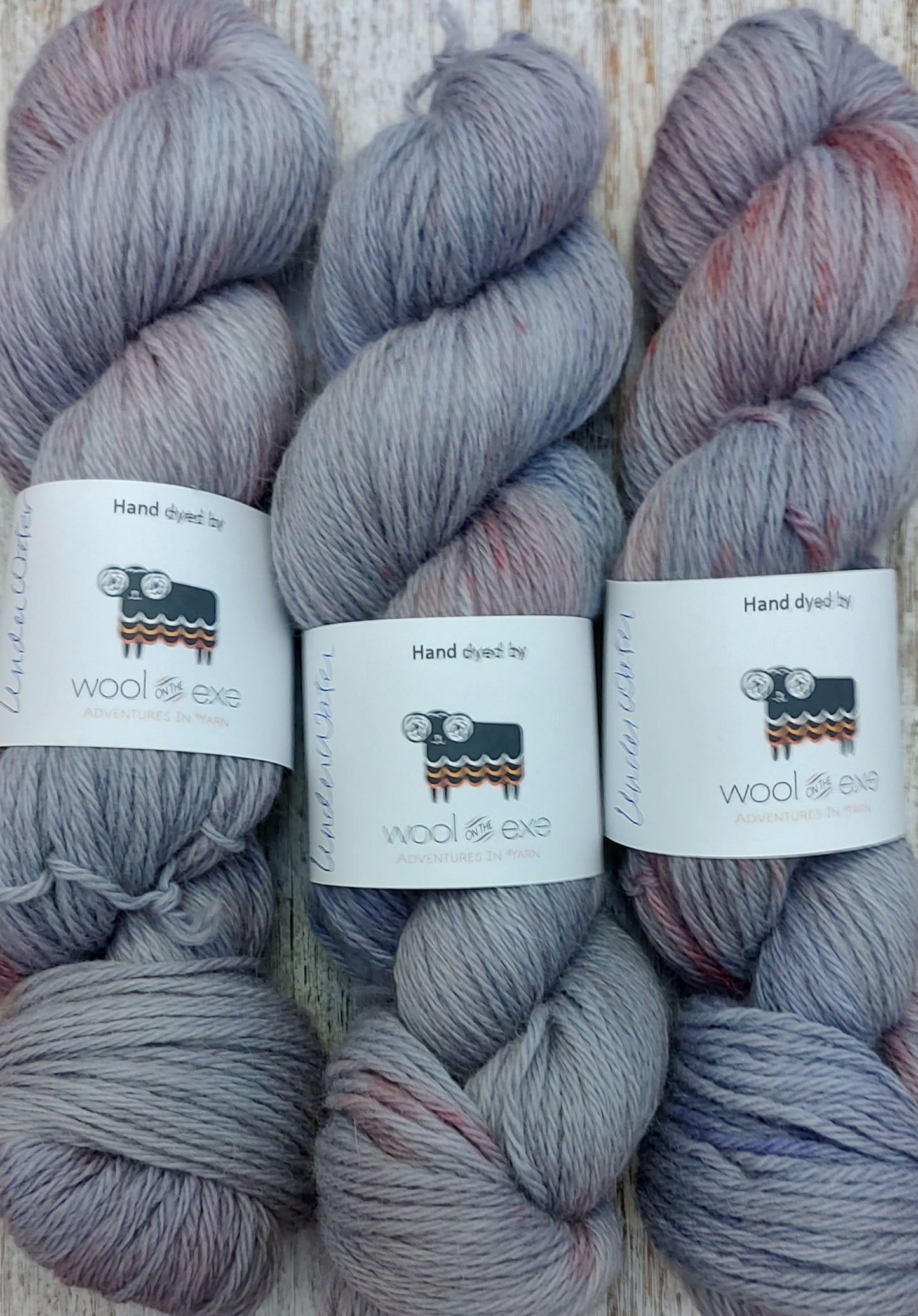 Hand dyed baby alpaca & silk DK