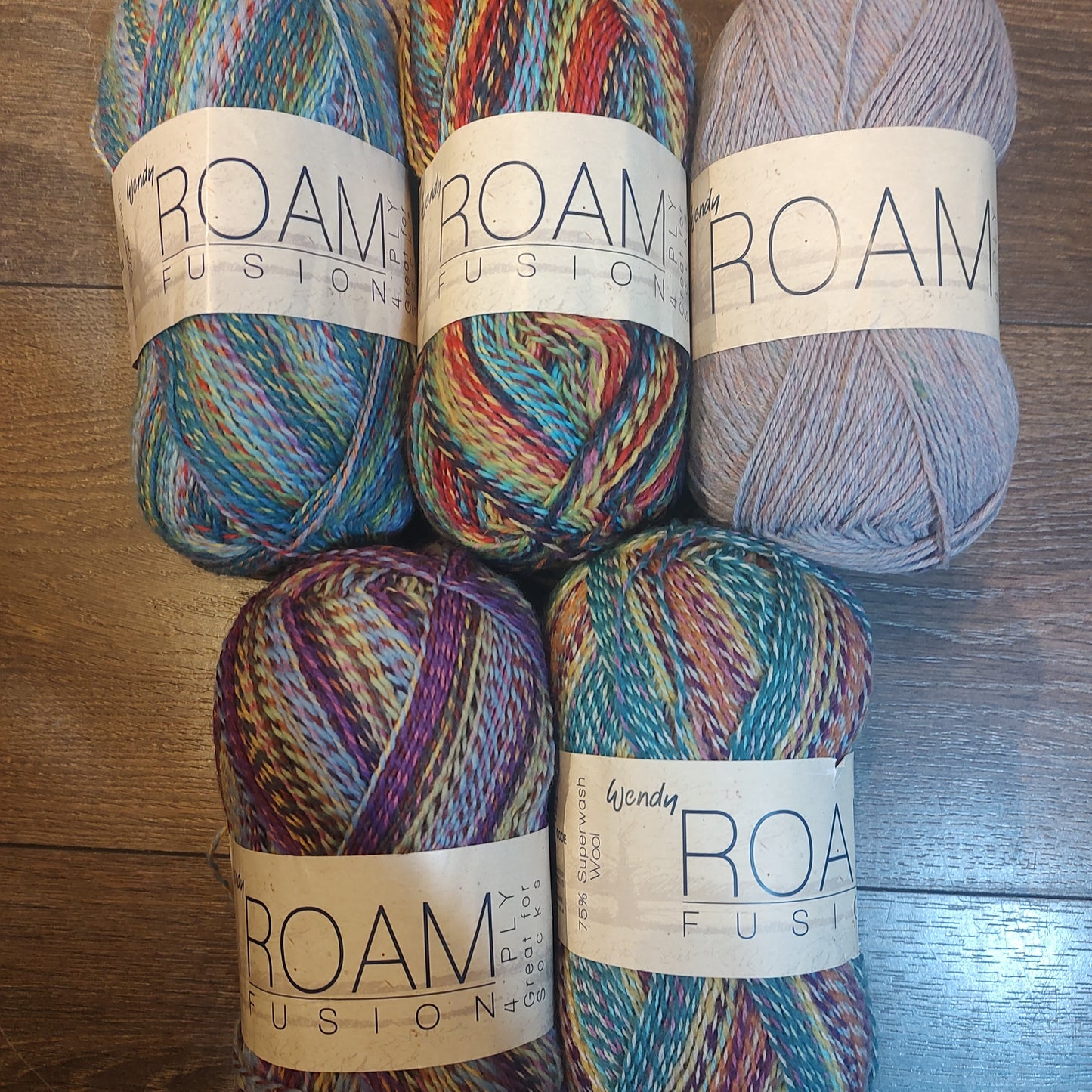 Yarn - Sock Yarn Wendy Roam Fusion - 13