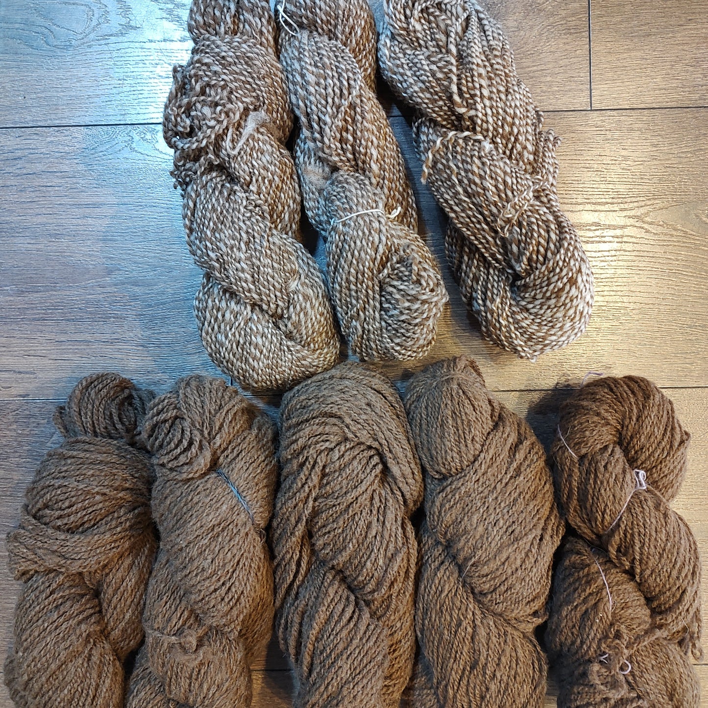 Yarn - Handspun yarn Browns- 53