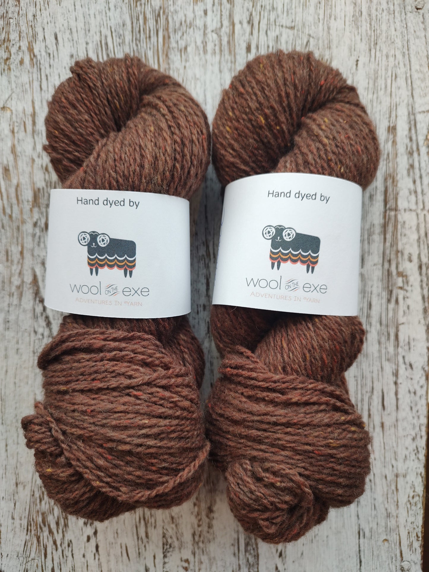 Hand-dyed Organic Worsted/DK