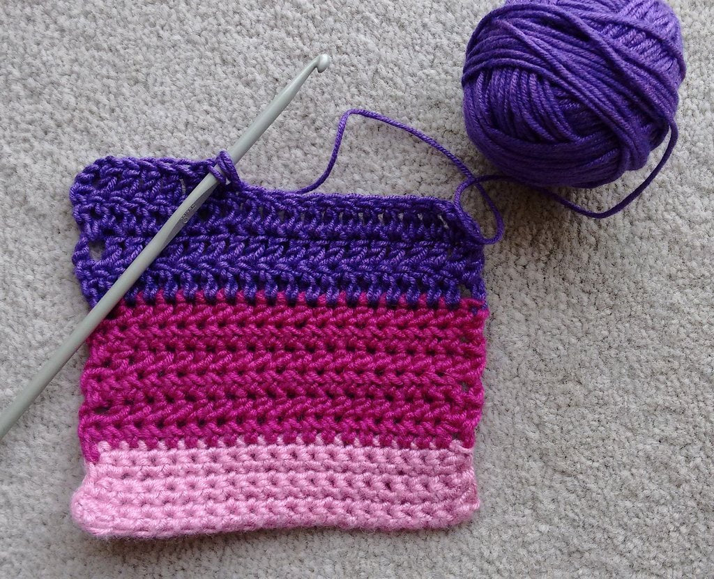 Left-handed Crochet Support with Rebecca