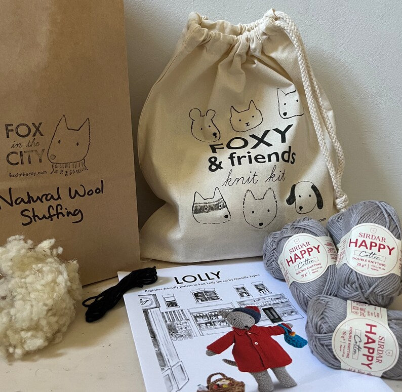 Foxy & Friends Knit Kit