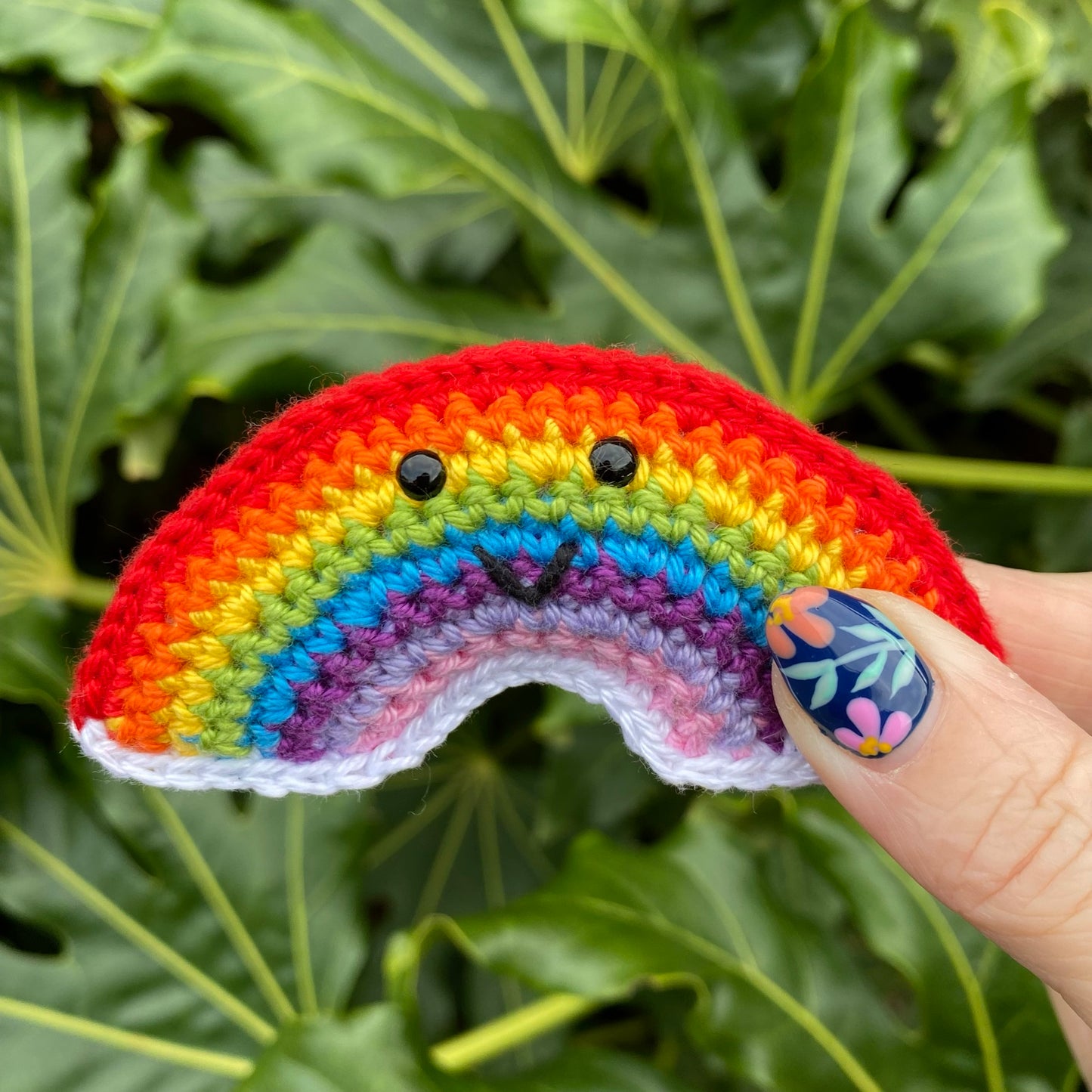 Next step crochet: Amigurumi Rainbow!