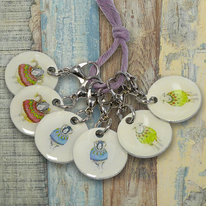 Stitch markers & storage tins