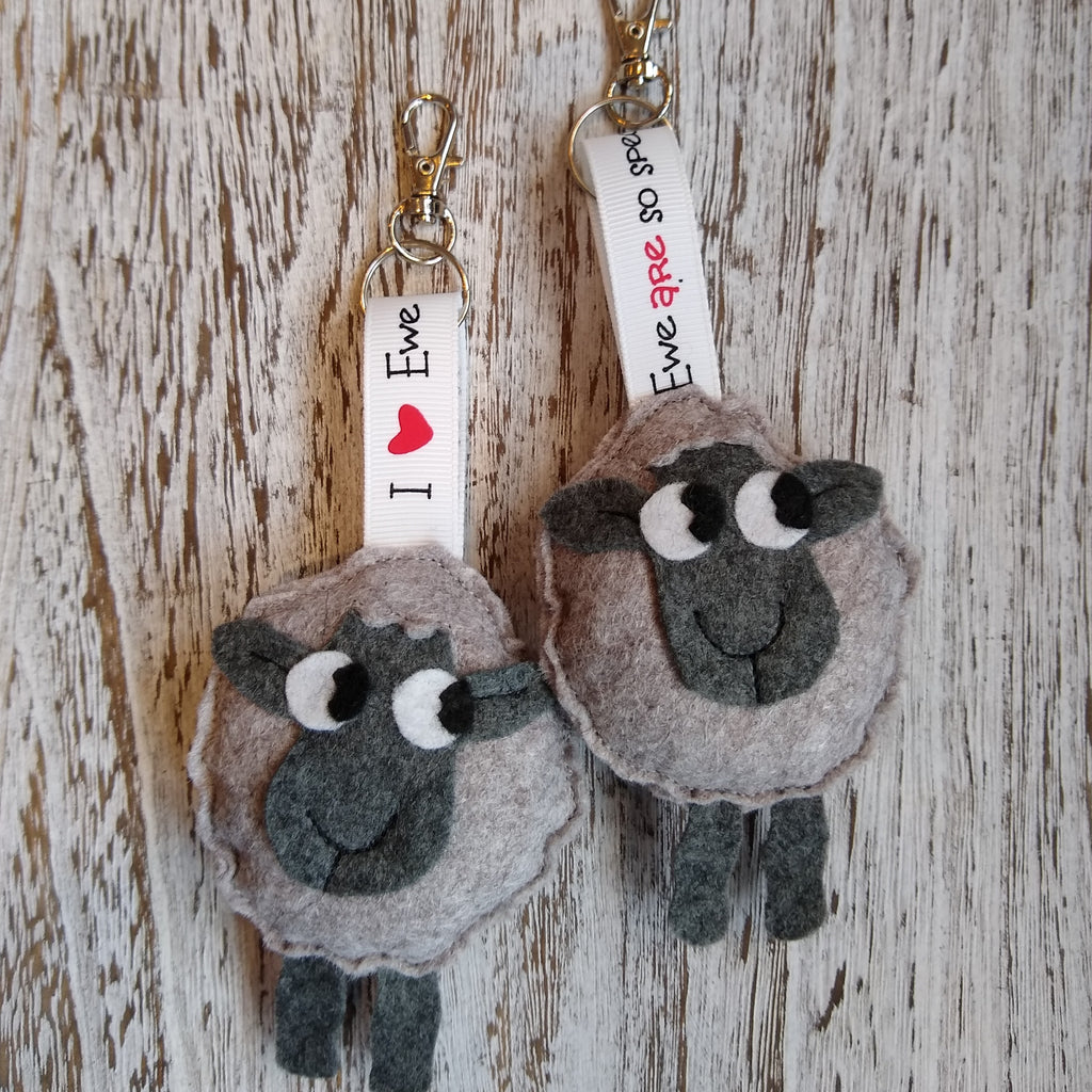 Sheep keyring