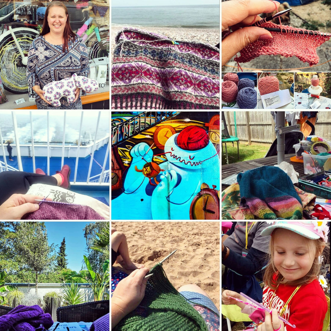 Take Your Knitting Outside - Competition Winner!
