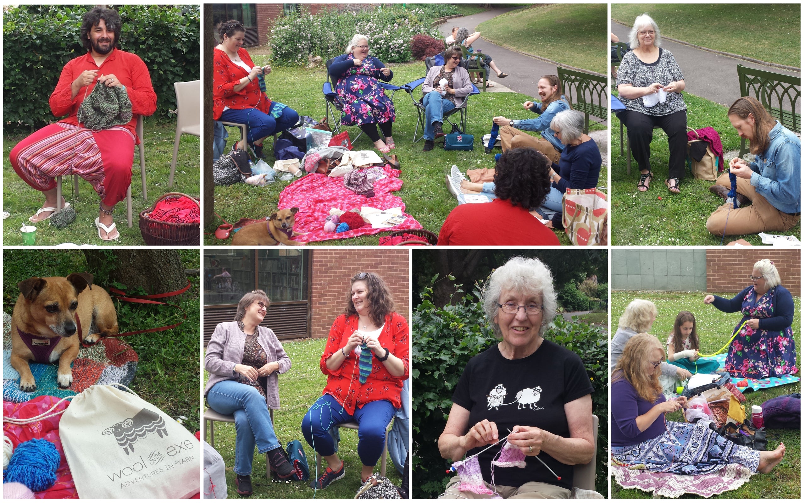 Take Your Knitting Outside - Photo Competition! – Wool on the Exe