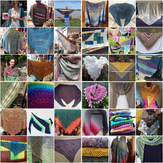 All the beautiful Shawls!