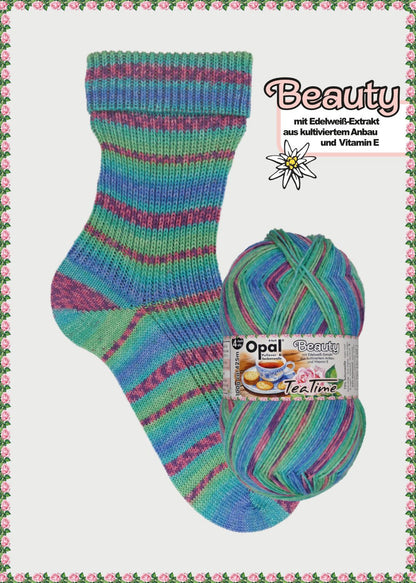 Opal Beauty Tea Time 4ply
