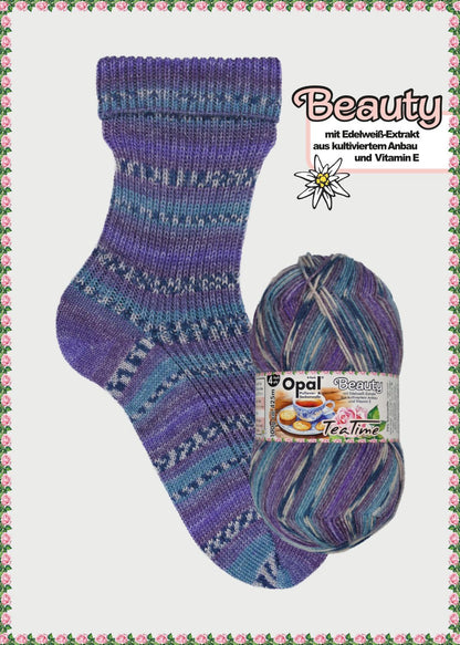 Opal Beauty Tea Time 4ply