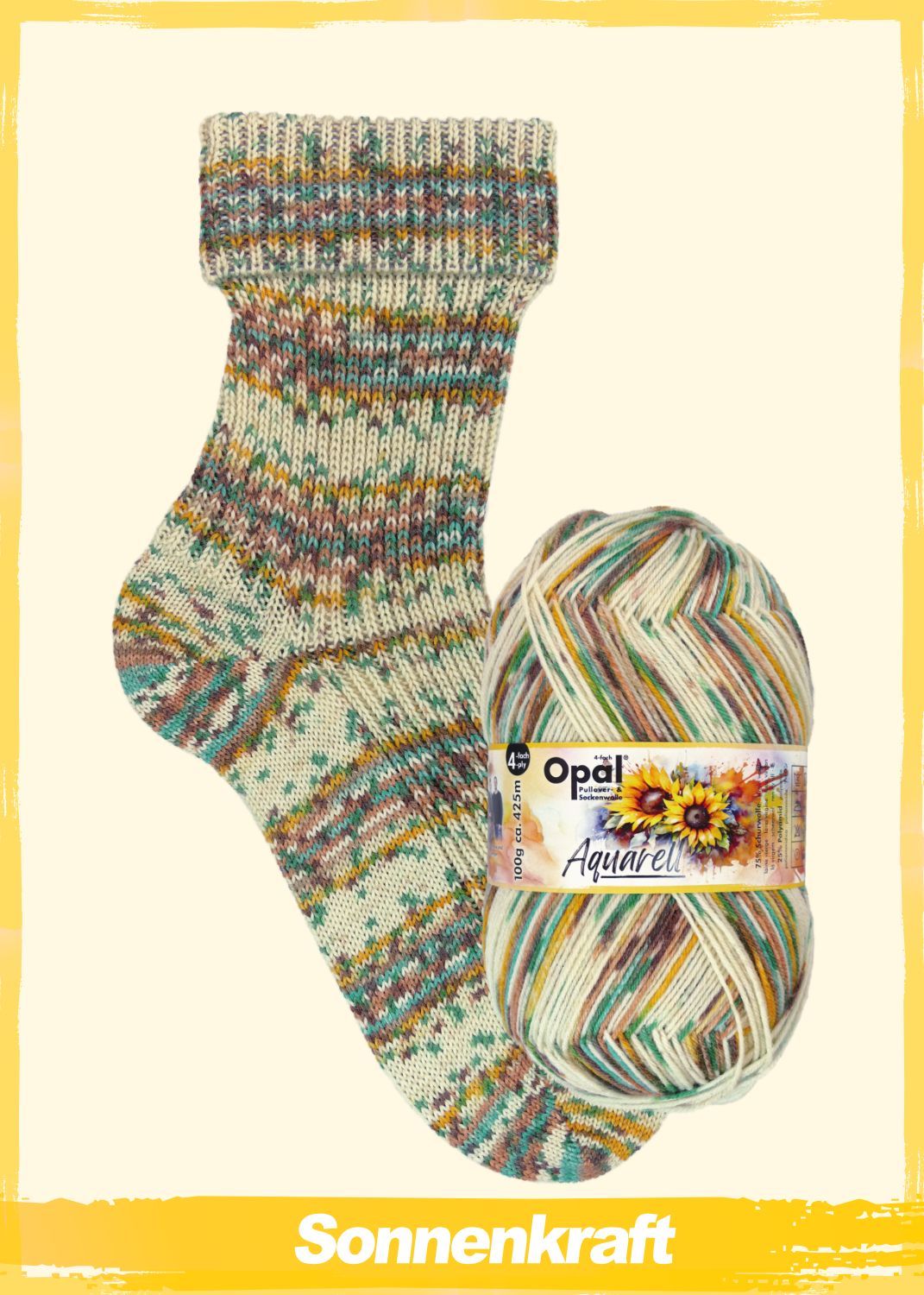 Opal Aquarell 4ply