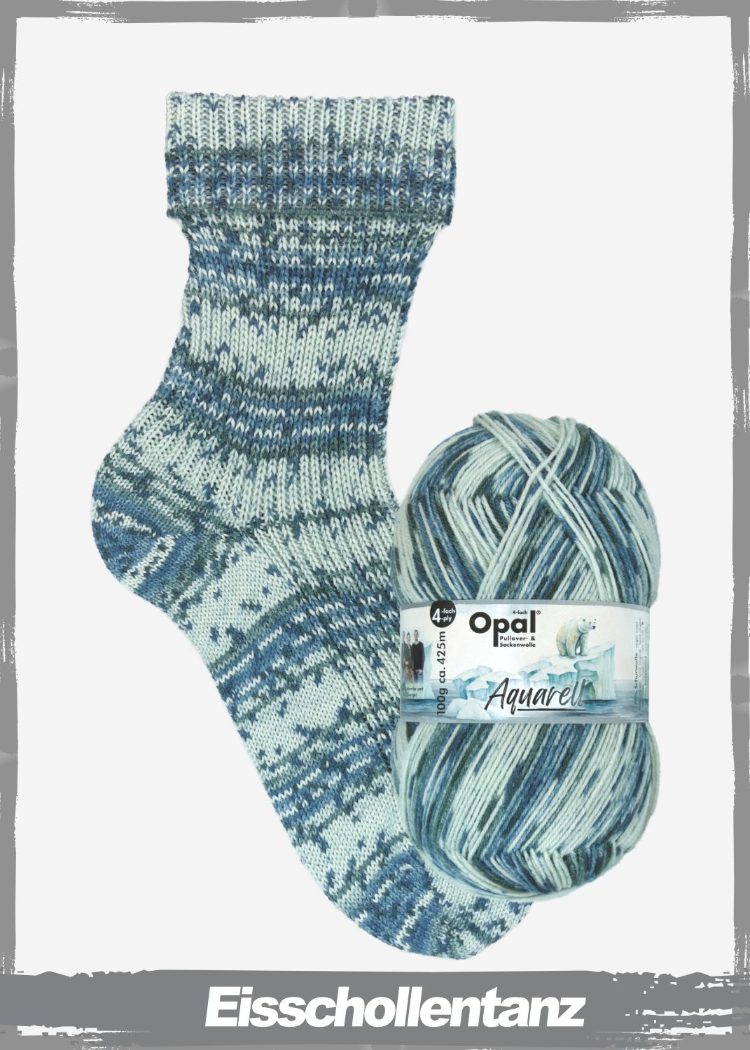 Opal Aquarell 4ply