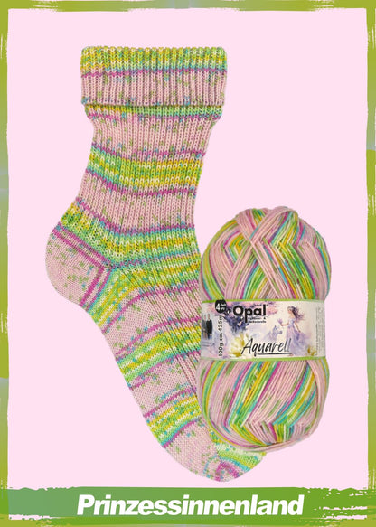 Opal Aquarell 4ply