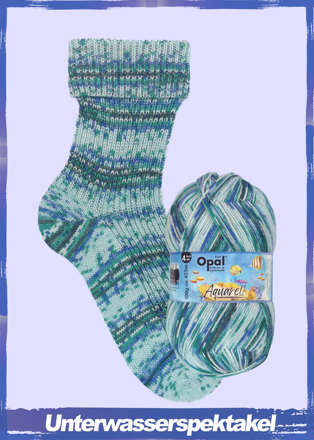Opal Aquarell 4ply