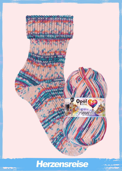 Opal Aquarell 4ply