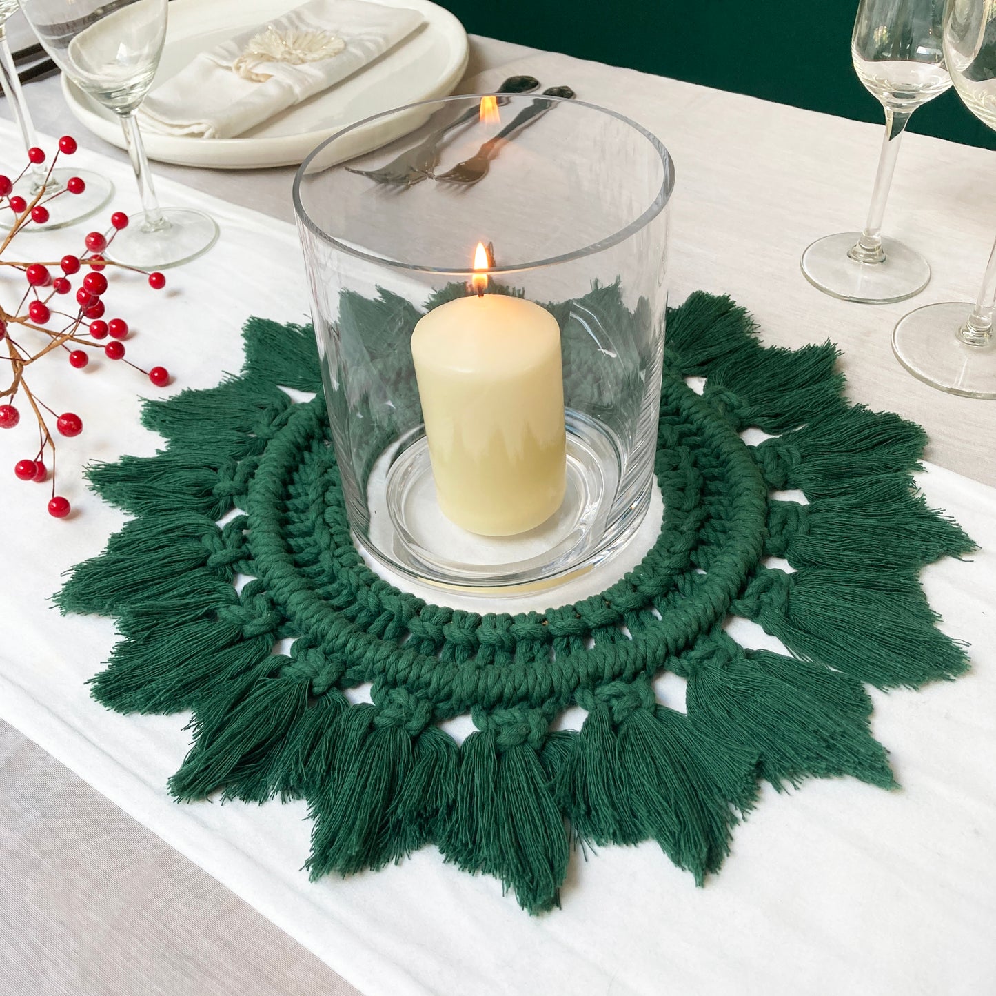 Bergin & Bath Macrame Mandala