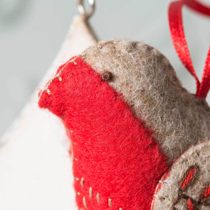 NEW! Embroider a Corinne Lapierre Robin ornament