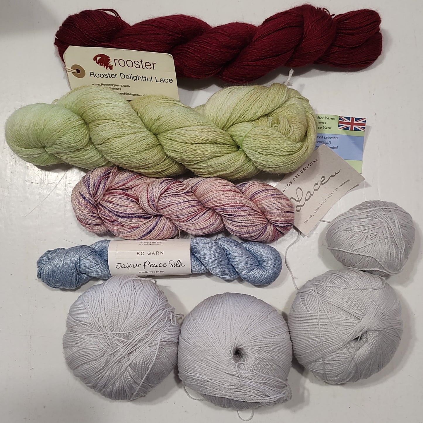 Yarn - Mixed Lace bundle