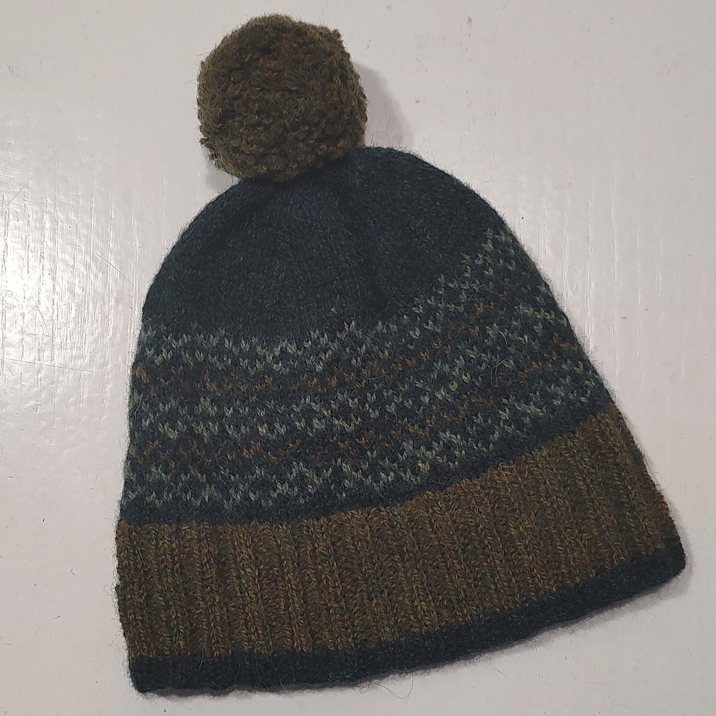 Knitted Hat - Pip Hat with Pompom