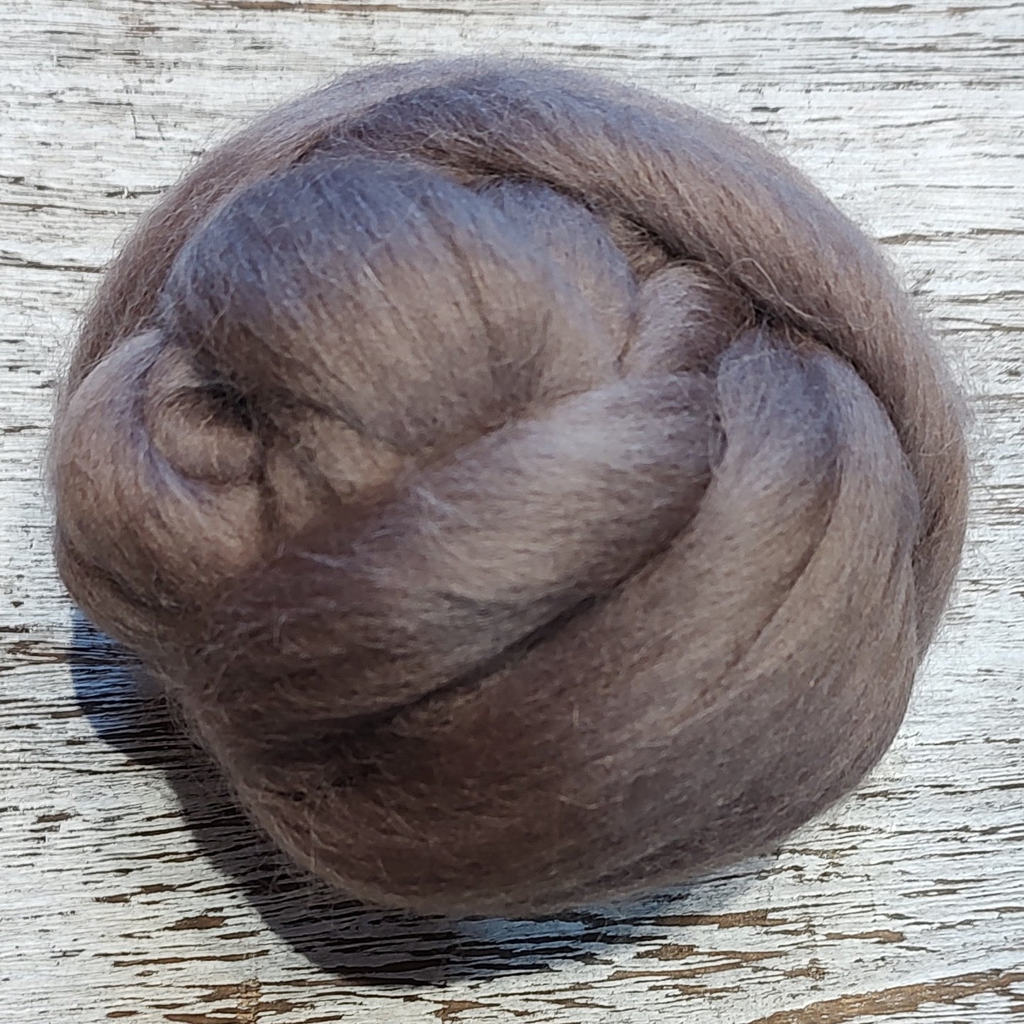Dyed Corriedale tops