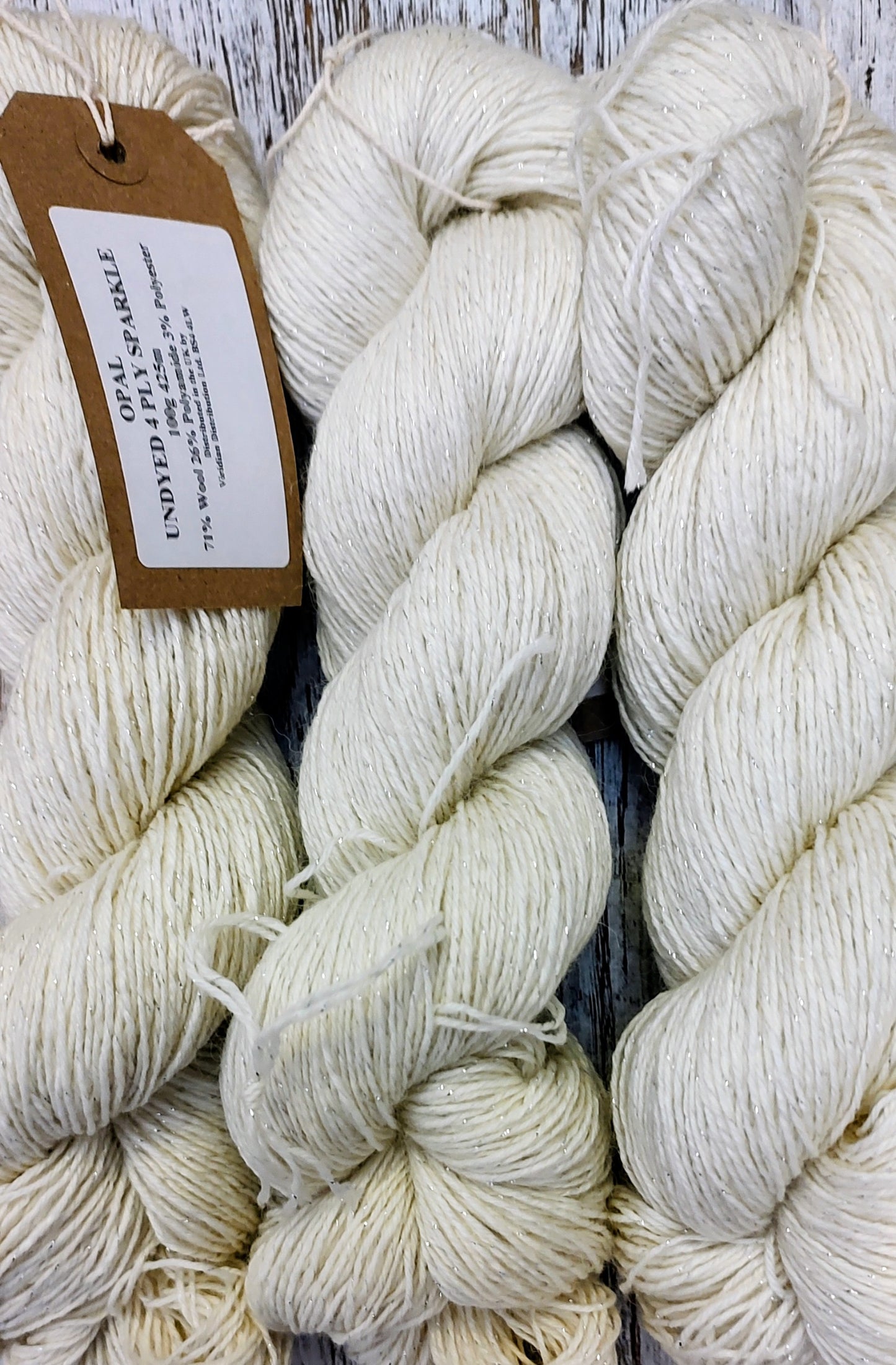 Opal Undyed Sock Yarn
