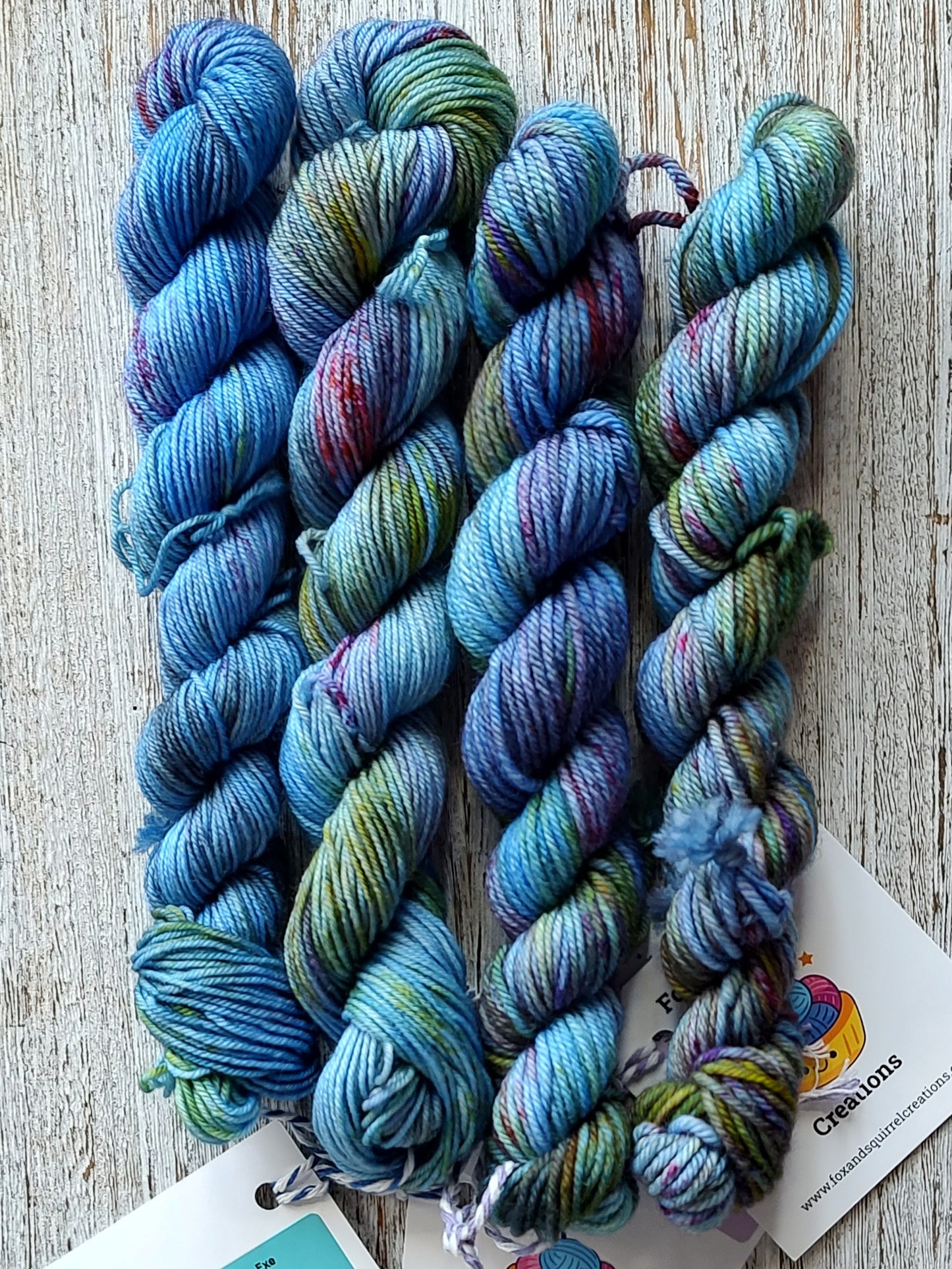 Fox & Squirrel yarn collection