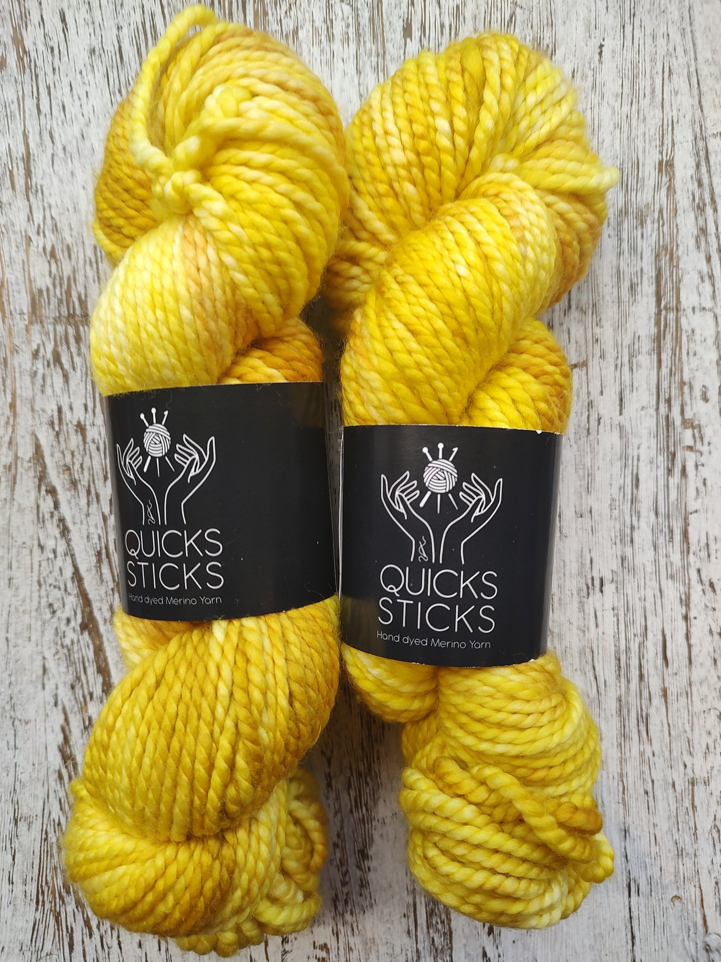 Quick Sticks Hand-dyed Merino Chunky