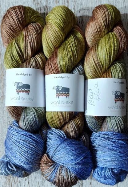 Merino & Silk 4 ply - hand-dyed