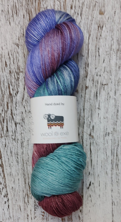 Merino & Silk 4 ply - hand-dyed