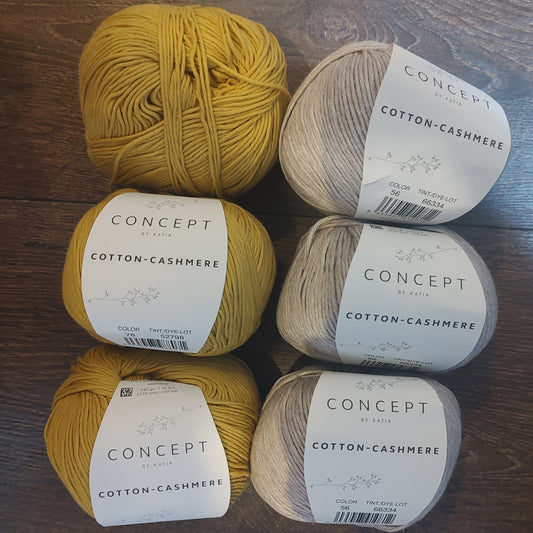 Yarn - Katia Concept Cotton Cashmere - 2
