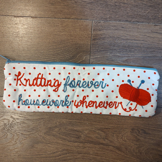 Bag - Long needle bag - Knitting Forever housework whenever