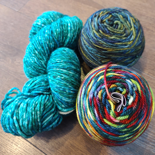 Yarn - hand-dyed DK - 96