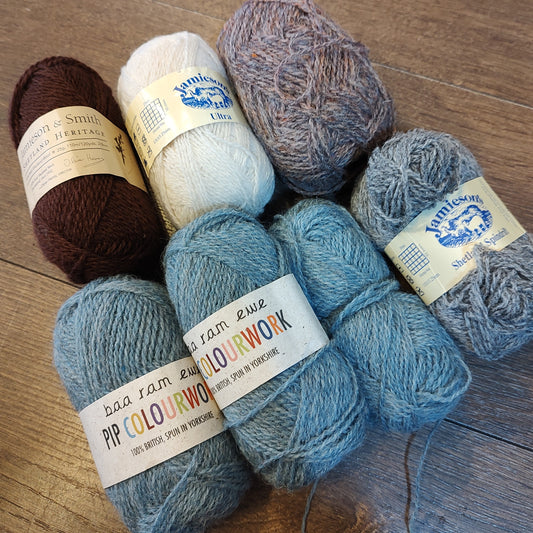 Yarn - Shetland/Yorkshire yarn bundle - 103