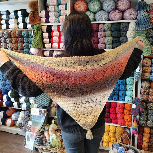 Handmade - Crochet Shawl - 10