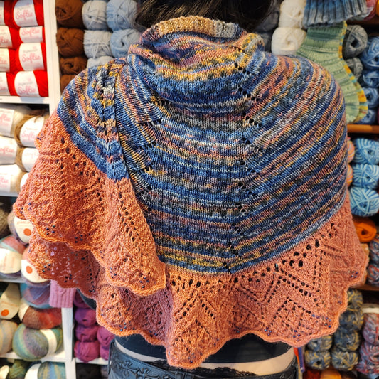 Handmade - beaded shawl - 20