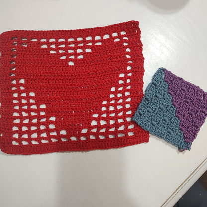 Left-handed Crochet Support with Rebecca