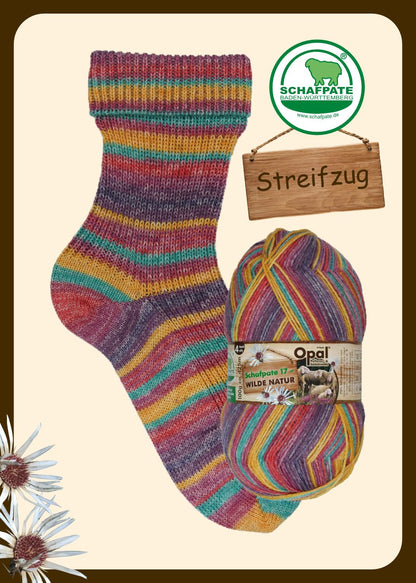 Opal Schafpate 17 Wild Nature 4 ply