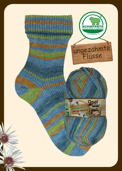 Opal Schafpate 17 Wild Nature 4 ply