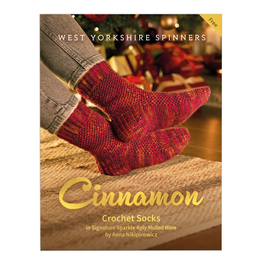 Cinnamon Crochet Sock pattern