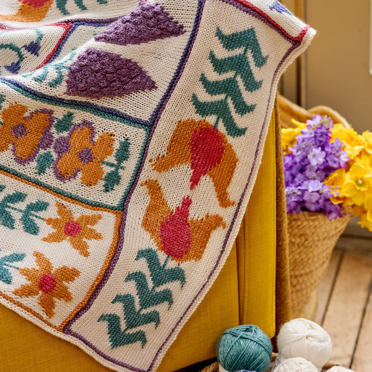 Elements DK Springtime Blanket Knit Along Kit