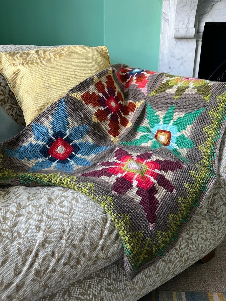 Bloom Crochet Blanket Pattern