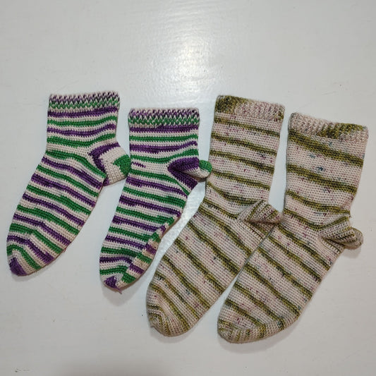 Next step crochet: Socks!