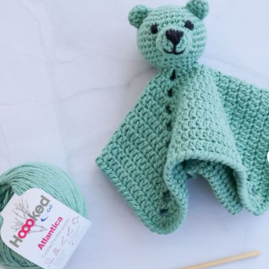 Cuddle Cloth Bear Bo crochet kit