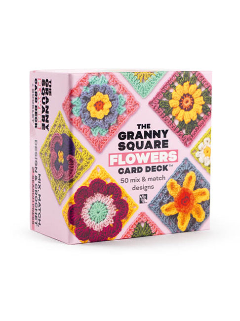 Granny Square Flowers Card Deck and Booklet