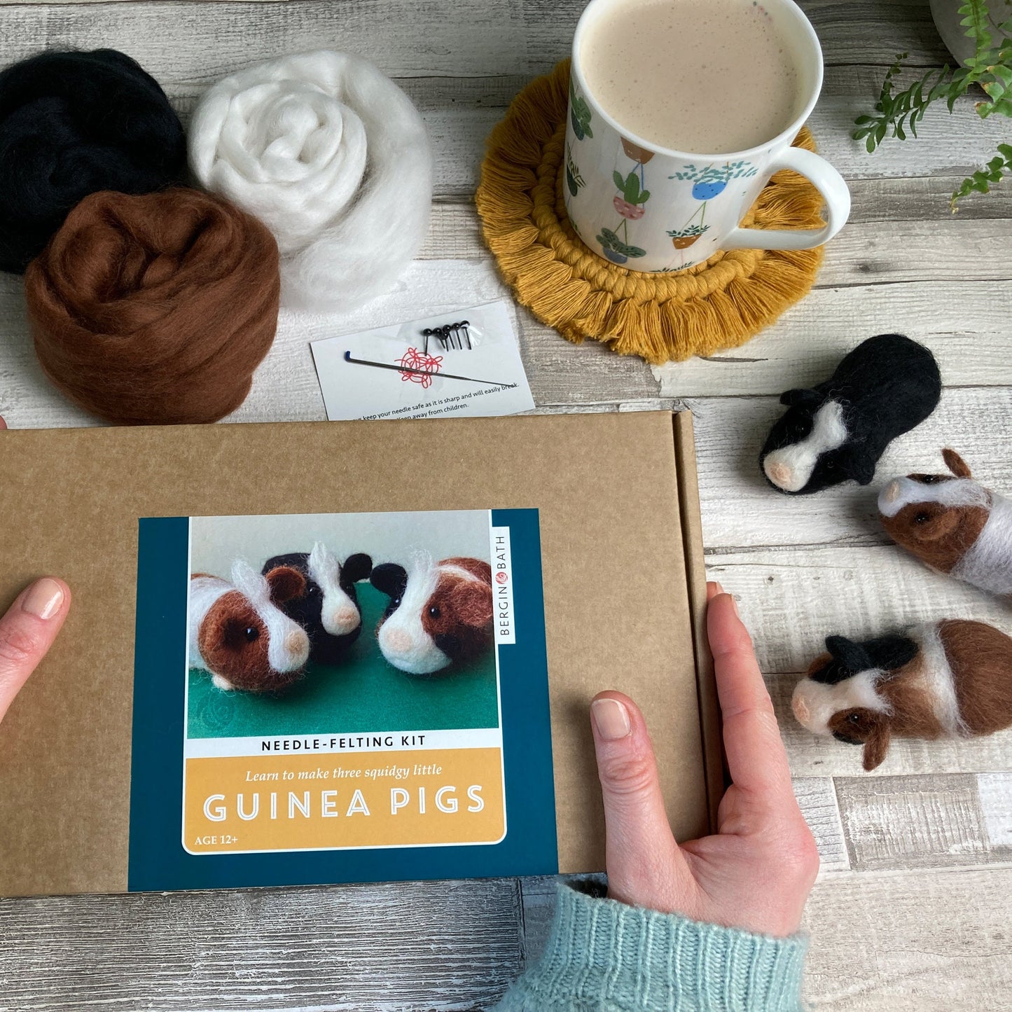 Bergin & Bath Needle-felting kits