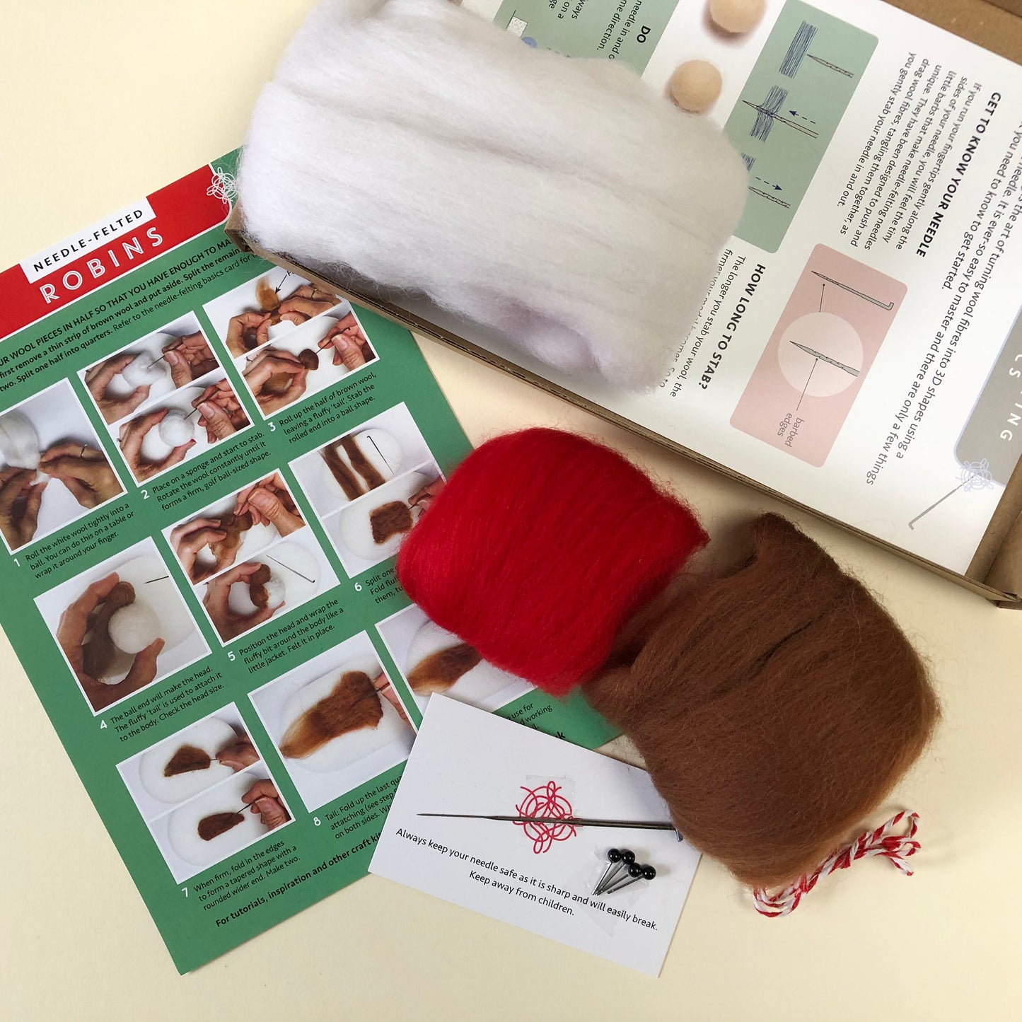 Bergin & Bath Needle-felting kits